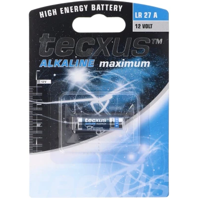 Afbeelding van LR27 Een alkalinebatterij L828, 12 volt, afmetingen 28,8 x 8 mm