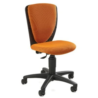 Afbeelding van Topstar High S &#039;Cool Kinderdraaistoel, kunststof, staal, polyester, oranje, één maat