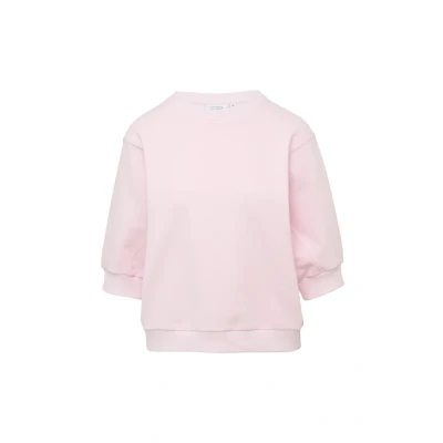 Afbeelding van comma casual identity MIT 3/4ÄRMELN Sweater, Dames, Maat: 38, Zartrosa