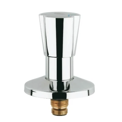 Afbeelding van Grohe bovendeel 1/2&quot; Costa greep blauw/rood m/rozet chr.