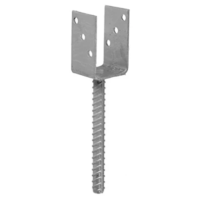 Afbeelding van Connex Paaldrager 71 x 60 100 200 4 mm/diameter 16 mm, U vorm, materiaal: thermisch verzinkt, 1 stuk, HV4205
