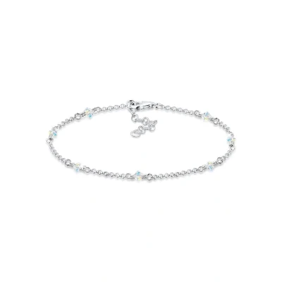 Afbeelding van Elli Dames Filigraan Elegant met Kristallen in 925 Sterling Zilver Wit