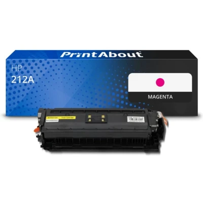 Afbeelding van Huismerk HP 212A (W2123A) Toner Magenta