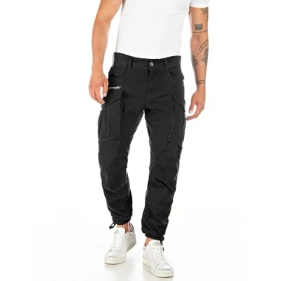 Afbeelding van Replay Heren Joe Broek, 098 Zwart, 3830