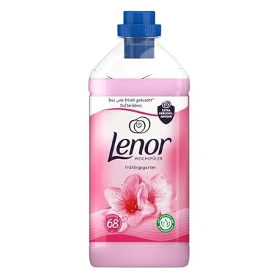 Afbeelding van 6x Lenor Fabric Softener Liquid Spring Garden 68 washes/1.7 liters