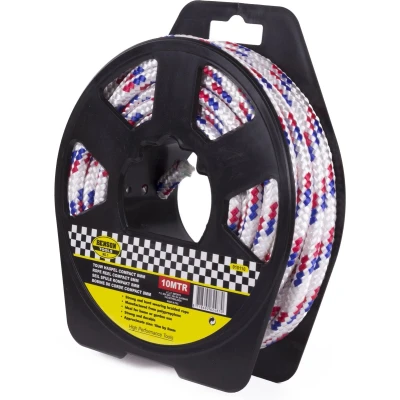 Afbeelding van Benson Nylon Koord Touw 8 mm x 10 meter op Haspel