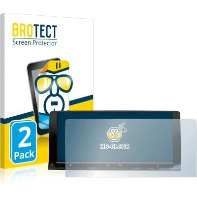 Afbeelding van BROTECT Screenprotector voor Volkswagen T7 Multivan Life Discover Media 10&quot; Folie Beschermfolie transparant (2 Stuks)