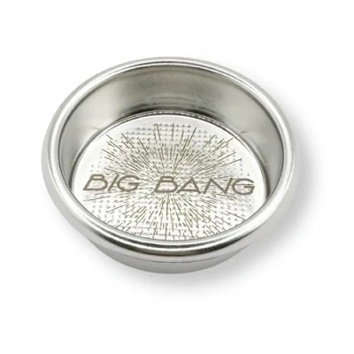 Afbeelding van IMS Big Bang Precision Filter Basket gemaakt voor Breville Sage 54mm bodemloze portafilters, dubbele espresso (h25.5)