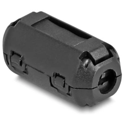 Afbeelding van Delock Ferritkern / Ferritring für Rundkabel 3,5 mm 2 Stück schwarz