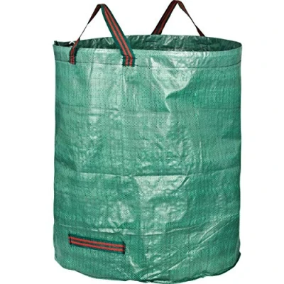 Afbeelding van GardenMate 1X Tuinzak 272L van stevig polypropyleenweefsel (PP) 150g/m2 Tuinafvalzak Tuinafvalzakken
