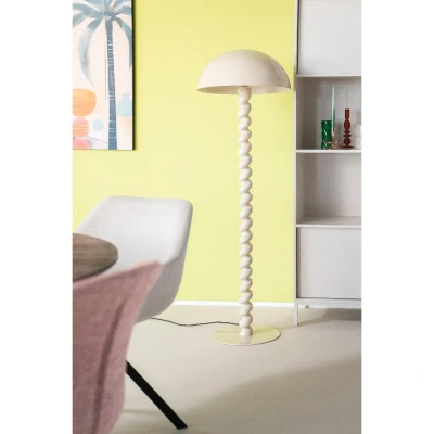 Afbeelding van By Boo Vloerlamp Luox beige Metaal