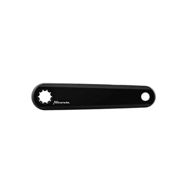 Afbeelding van Miranda Unisex&#039;s E Bike Fit Legering Kranken Delta Stijl 155mm Zwart
