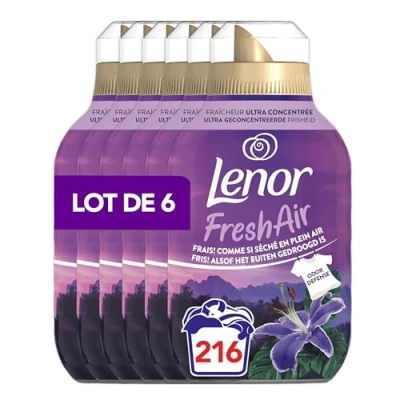 Afbeelding van 6x Lenor Wasverzachter Fresh Air Maneschijn 36 Wasbeurten 504 ml