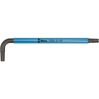 Afbeelding van Wera 967 SL HF multicolour stiftsleutel met vasthoudfunctie torx t27 x 112mm