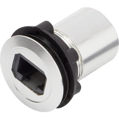 Afbeelding van TRU COMPONENTS RJ45 02 RJ inbouwbus 1417396 Bus, inbouw Zilver 1 stuk(s)