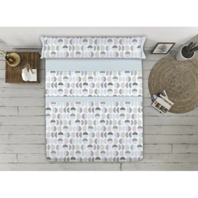 Afbeelding van Set beddengoed Tejidos Reina Cano Blauw Bed van 180