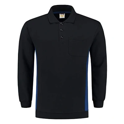 Afbeelding van Tricorp Polosweater TS2000 Navy Blauw bi color mt.4XL