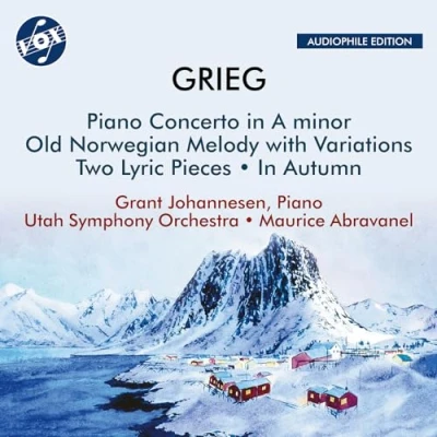 Afbeelding van Grant Johannesen, Utah Symphony Orchestra, Maurice Abravanel Grieg: Piano Concerto In A Minor Old Norwegian Melody With Variations (CD)