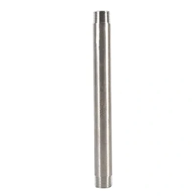 Afbeelding van Mannelijk x RVS Connector SS304 BSP 200mm 1/4&quot;1/2&quot; 3/4&quot;1&quot; (DN15 X200mm = 1/2)