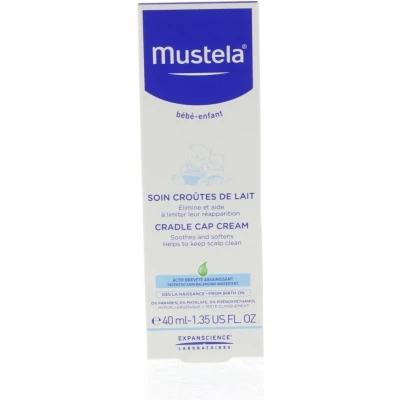 Afbeelding van Mustela Bébé Soin Croûtes de Lait Cradle Cap Cream.
