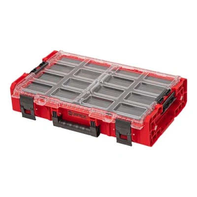 Afbeelding van Qbrick System ONE Organizer XL 2.0 MFI RED Ultra HD Custom Organiser 582 x 387 131 mm 13,5 l stapelbaar IP66