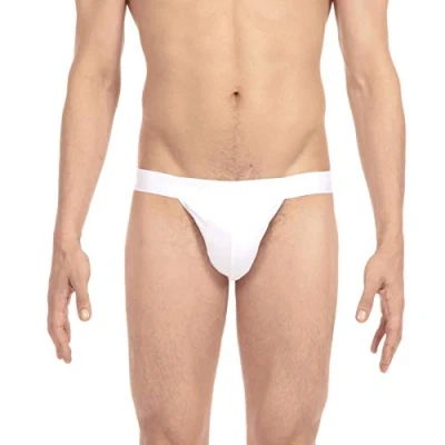 Afbeelding van HOM Heren Tangaslip &#039;Classic&#039; Sportslip, wit, M
