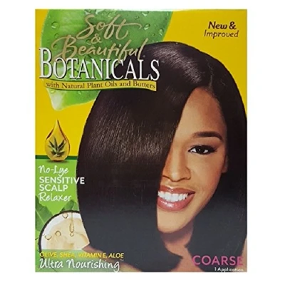 Afbeelding van Soft &amp; Beautiful Botanicals No Lye Sensitive Scalp Relaxer Super