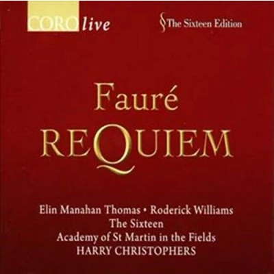 Afbeelding van Mark Dobell, Roderick Williams, The Sixteen, Harry Christophers Fauré: Requiem (CD)