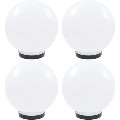 Afbeelding van LED bollampen 4 st rond 25 cm PMMA