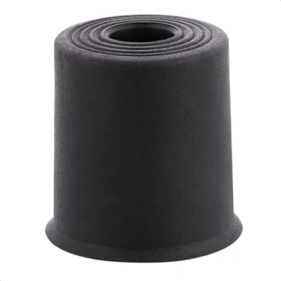 Afbeelding van WAGNER vloerdeurstopper/wanddeurstopper VULKANO MEDIUM diameter Ø 35 x mm, buffer van hoogwaardig rubber, zwart, om te schroeven Made in DE 15524321