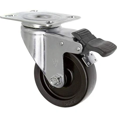 Afbeelding van TOOLCRAFT TO 5137905 Zwenkwiel met rem 75 mm schroefplaat Draagvermogen (max.): 70 kg