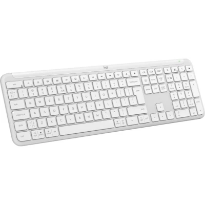 Afbeelding van Logitech Signature Slim K950 Draadloos Toetsenbord Qwerty Wit