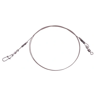 Afbeelding van Spro Finesse Spec Leader 7x7cm (2 pcs) Soft Wire Maat : 50cm 13.6 kilo
