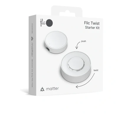 Afbeelding van Flic Twist Starter Kit 2024 Draadloze draaiknop voor je slimme huis