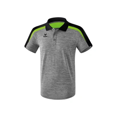 Afbeelding van Erima Liga 2.0 polo grey melange/zwart/green gecko