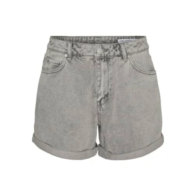 Afbeelding van Vero Moda Vmzuri MIX NOOS Jeansshort, Dames, Maat: Medium, Medium grey denim