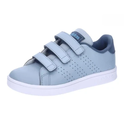 Afbeelding van adidas Uniseks Kind Advantage Court Lifestyle Hook and Loop Shoes, wonder blue/blue burst/preloved ink, 35 EU