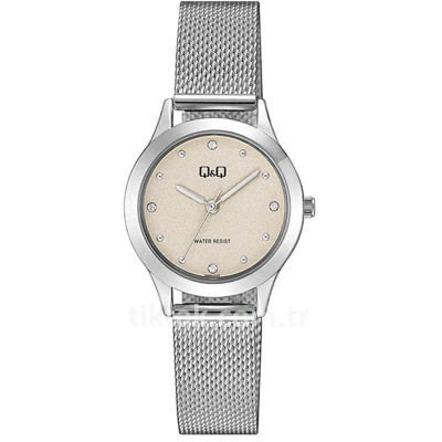Afbeelding van Mooi horloge Q&amp;Q QB83J222Y zilverkleurig