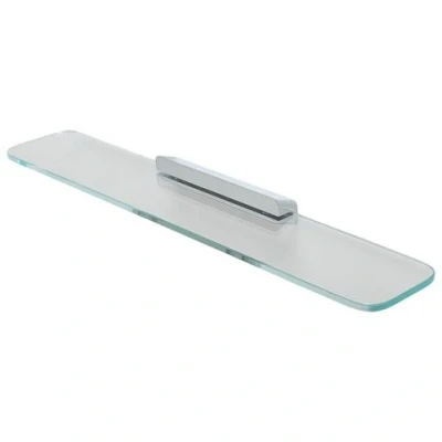 Afbeelding van Geesa shift planchet 60 cm chroom transparant glas 919901 02