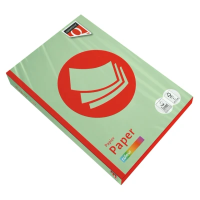 Afbeelding van Quantore Kopieerpapier A3 80gr appelgroen 500vel