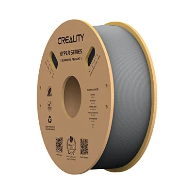 Afbeelding van Creality Hyper PLA filament voor 3D printers, 1,75 mm, printfilament, maatnauwkeurigheid +/ 0,03 geschikt de meeste FDM grijs