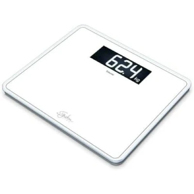 Afbeelding van Beurer GS 400 Weegschaal Signature Line, met extra groot LCD display, Wit