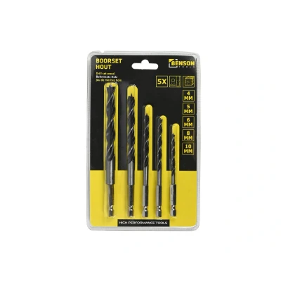 Afbeelding van Hofftech Boorset Hout Bitmodel 4 5 6 8 en 10 mm
