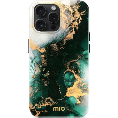 Afbeelding van MIO Green Marble Magsafe Compatible for iPhone 15 Pro