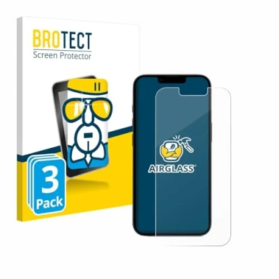 Afbeelding van BROTECT Screenprotector voor Apple iPhone 16e Folie Beschermfolie Beschermglas transparant (3 Stuks)