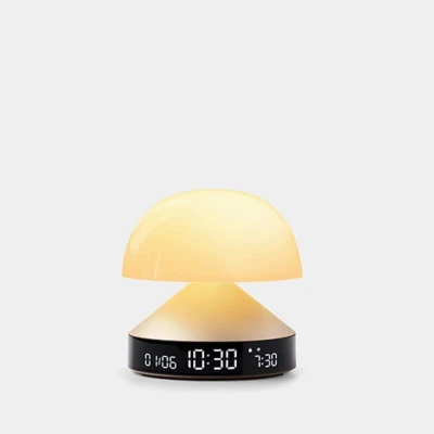 Afbeelding van Lexon Mina Sunrise Ochtend wekker licht, dageraad en schemersimulator, 5 natuurlijke geluiden, led nachtlamp lichttherapie, goud