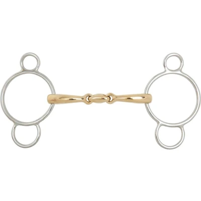 Afbeelding van BR Dubbel Gebroken Pessoa Watertrens Soft Contact 14 mm Ø Middelste Ring 70 11,5 1 Kleur Grijs