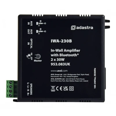 Afbeelding van Adastra IWA230B bluetooth 5.0 stereo versterker module 2x 30W