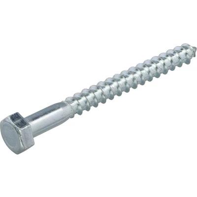 Afbeelding van Hoenderdaal Houtdraadbout verzinkt 4.6 8x60mm (doos a 200 stuks) Din571