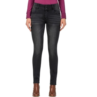 Afbeelding van TIMEZONE Dames Jeans Broeken Enya slim Fit Zwart 33W / 32L Volwassenen